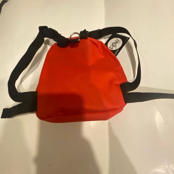 PAW NYC RED DOGGIE BACKPACK WITH PANDAS NEW WITH TAGS - Picture 3 of 10